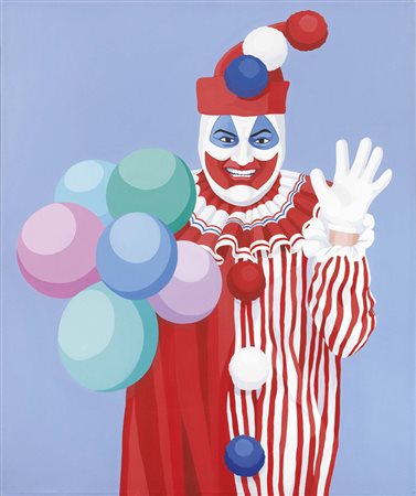 Giuseppe Veneziano, Mazzarino (Cl) 1971, Pogo the Clown, 2011, Acrilico su...