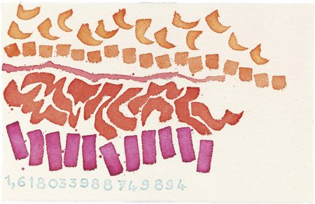 Giorgio Griffa, Torino 1936, Sezione aurea 894, 2010, Acrilico su tela, cm....