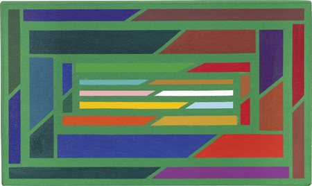 Piero Dorazio, Roma 1927 - Todi (Pg) 2005, Aegina, 1996, Olio su tela, cm....