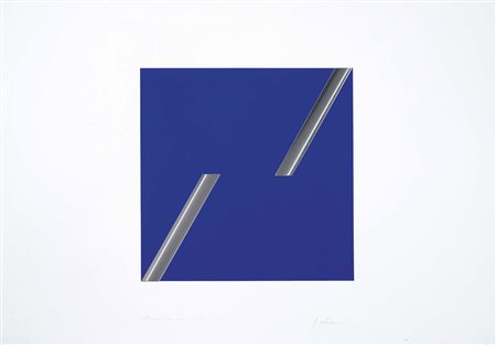 Getulio Alviani, Udine 1939, Senza titolo, 1980, Acrilico e alluminio su...