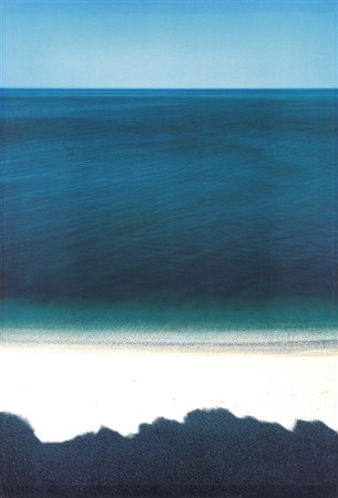 Franco Fontana, Modena 1933, Seascape Baia delle Zagare, Puglia, Italy, 1970...