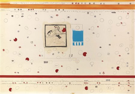 Alighiero Boetti, Torino 1940 - Roma 1994, Senza titolo (di ritorno da...