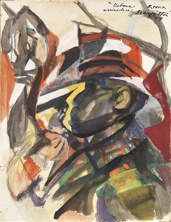 Salvatore Scarpitta, New York 1919 - 2007, Senza titolo, 1954, Tempera e...