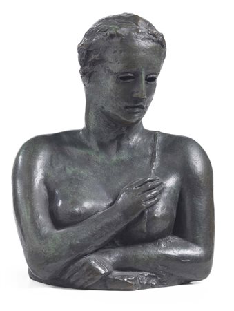 Igor Mitoraj, Oederan 1944 - Parigi 2014, Piccola greca, 1984, Scultura in...