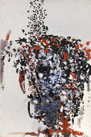 Antonio Sanfilippo, Partanna (Tp) 1923 - Roma 1980, Senza titolo, 1958,...