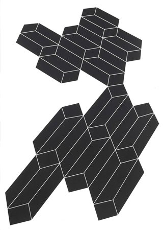 Franco Grignani, Pieve Porto Morone, Pavia 1908, Psicoplastica n. 246, 1969,...