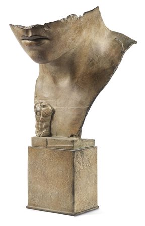 Igor Mitoraj, Oederan 1944 - Parigi 2014, Porta italica, 1999, Scultura in...