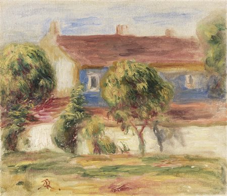 Pierre-Auguste Renoir, Limoges 1841 - Cagnes 1919, La maison de l'artiste,...