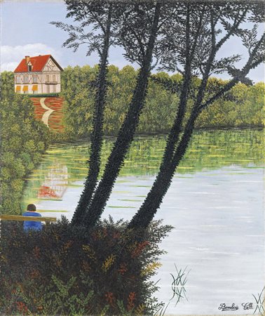 Camille Bombois, Venarey-les-Laumes 1883 - 1970, Maison au bord de la...