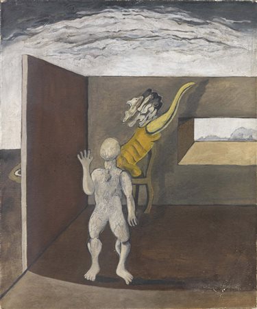 Victor Brauner, Piatra-Naemtz 1903 - Parigi 1966, Composition surréaliste,...