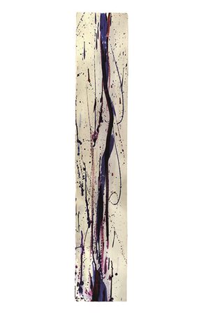 SAM FRANCIS (1923 - 1994) Senza titolo, 1986 Acrilico su carta 113 x 20 cm...