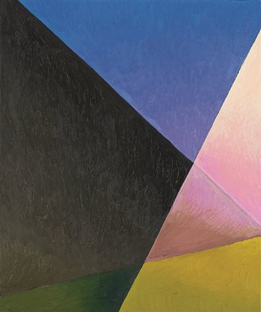 SALVO (1947 - 2015) Strada, 1986 Olio su tela 60 x 50 cm Firmato e datato e...