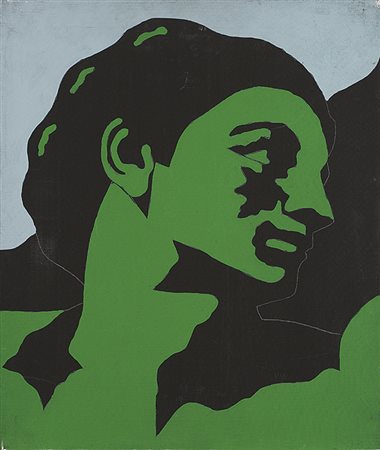 TANO FESTA (1938 - 1988) Senza titolo, 1978 Acrilico su tela 46 x 39 cm...