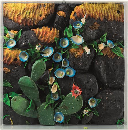 PIERO GILARDI (1942) Campanelle, 2001 Poliuretano espanso 71 x 71 x 10 cm...