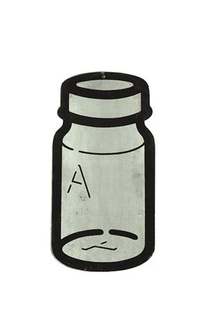 TINO STEFANONI (1937) Plastica grande per la ricerca delle cose, 1971 Smalto...