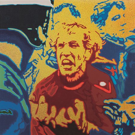 GIANGIACOMO SPADARI (1938 - 1997) Ricordo, 1977 Olio su tela 60 x 60 cm...