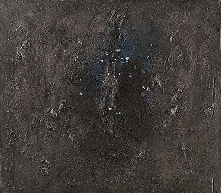 AGENORE FABBRI (1911 - 1998) Lo spazio, 1959 Sabbia, vetro e altri materiali...