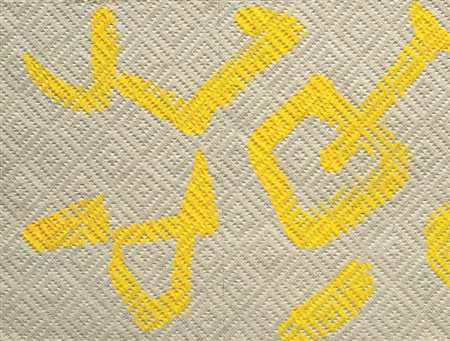 CARLA ACCARDI (1924 - 2014) Una catena di segni (Frammento 107 / 108), 1998...