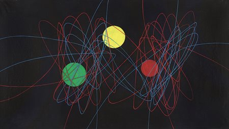 ROBERTO CRIPPA (1921 - 1972) Spirale, 1951 Olio su tela 45 x 80 cm Firmato e...