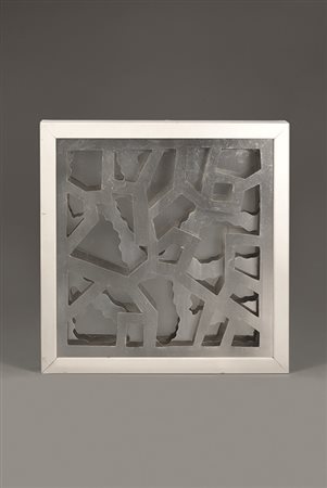 REMO BIANCO (1922 - 1988) 3D, S.d. anni '50 Acciaio sagomato e sovrapposto 29...