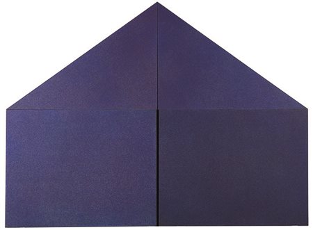 RODOLFO ARICÒ (1930 - 2002) Casa prima, 1970-1972 Acrilici su tela, telai...