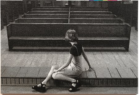 LA ROCCA (Catania 1970) Diana con panche, 2006 Olio su tela 80x116,5 cm...