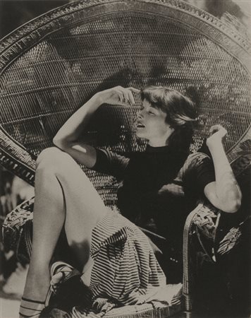 GEORGE HOYNINGEN-HUENE (1900 - 1968) Katherine Hepburne 1933 Stampa in...