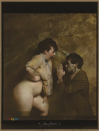 JAN SAUDEK (1935) Total Marriage 1987 C-print 39,2 x 30,5 Firmata in basso a...