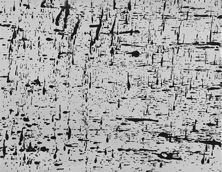 PAOLO MONTI (1908 - 1982) Senza titolo Anni '60 Chimigramma 29,5 x 39,5 cm...