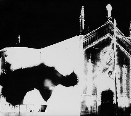 MARIO GIACOMELLI (1925 - 2000) Basilica di Loreto Anni '50 Stampa in...