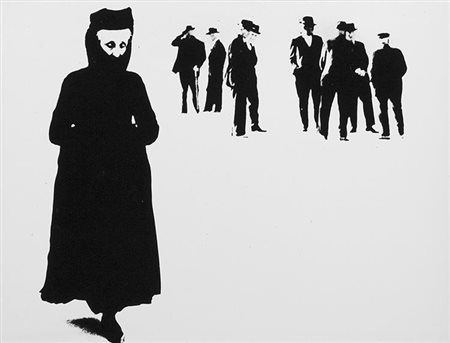 MARIO GIACOMELLI (1925 - 2000) Scanno Stampa in bianconero ai sali d'argento...