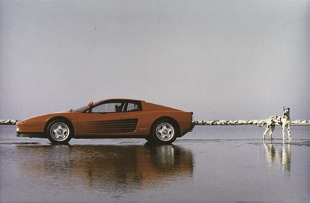 FRANCO FONTANA (1933) Testarossa 1986 C-print 40 x 60,5 cm Firmata e datata...