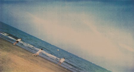 MAURIZIO GALIMBERTI (1956) Arles 1992 Transfer polaroid 21 x 28,5 cm Datata,...