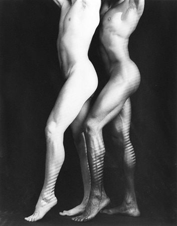 ROBERT MAPPLETHORPE (1946 - 1989) Ken and Tyler 1985 Stampa in bianconero...