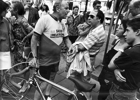 WILLIAM KLEIN (1928) Torino 90 1990 Stampa ai sali d'argento su carta...