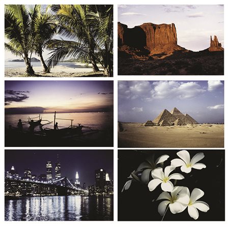 PETER & DAVID FISCHLI & WEISS Senza titolo 1992 6 C-print su alluminio 16 x...