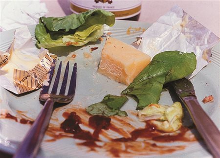 MARTIN PARR (1952) Untitled (finished plate w/cheese) 1995 C-print 17,5 x...