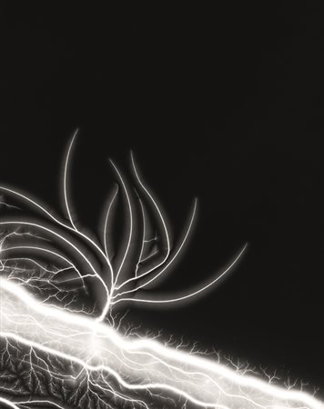 HIROSHI SUGIMOTO (1948) Lightning Fields 289 2014 Stampa alla gelatina ai...