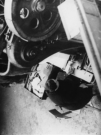 FEDERICO PATELLANI (1911 - 1977) Senza titolo Stampa in bianconero ai sali...