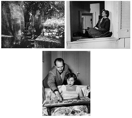 GIOVANNI BATTISTA POLETTO (1915 - 1988) Ingrid Bergman in 'Viaggio in Italia'...