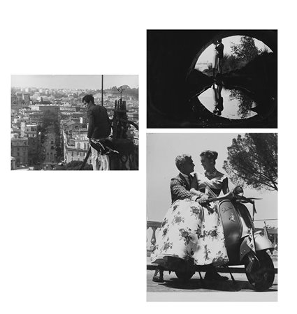 PIERLUIGI PRATURLON (1925 - 1999) Senza titolo 3 stampe in bianconero 18 x 24...