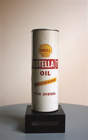 MIMMO ROTELLA (1918 - 2006) Petit Monument a Rotella, 1962 Scultura Ready...