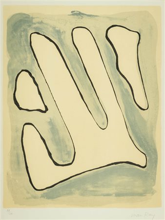 Man Ray ( Philadelphia 1890 Parigi 1976 ) De l'origin des espaces I 1971...
