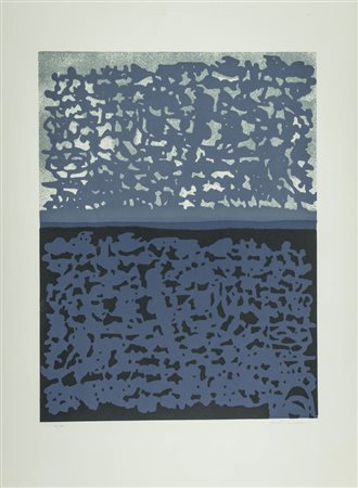 Max Ernst ( Bruhl 1891 Parigi 1976 ) Senza titolo Litografia su carta, cm....