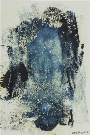 Luciano Bartolini ( Fiesole 1948 Fiesole 1994 ) Senza titolo 1973 Tecnica...
