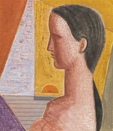 Mario Tozzi ( Fossombrone (Ps) 1895 St. Jean du Gard 1979 ) Primo sole 1963...