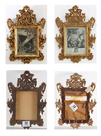 CAGNONI DOMENICO (1730 - 1797) Sacra Famiglia (incisione di Domenico Cagnoni,...