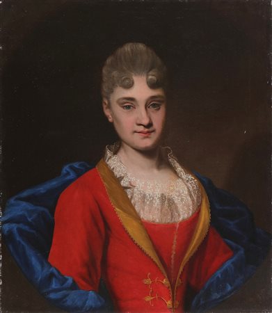 CERUTI GIACOMO (1698 - 1767) Attribuito a. Ritratto di gentildonna. . Olio su...