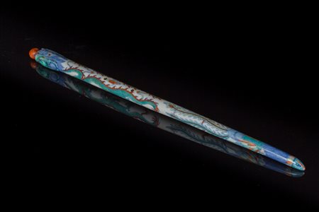 Arte Cinese Strumento da calligrafo in porcellana policroma Cina, dinastia...