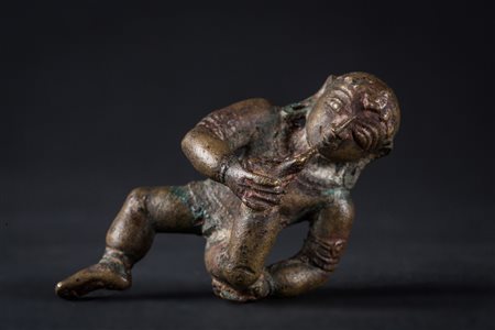 Arte Indiana Balakrishna India meridionale, periodo Chola, XII secolo . -. Cm...